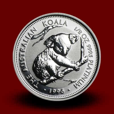 15,605 g, Platinasta Avstralska koala / Australian Koala Platinum Coin - 1988,1993