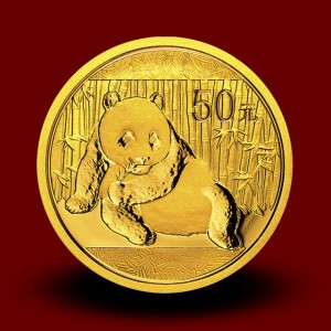 3,113 g, Zlati Kitajski panda: NOVO 2014