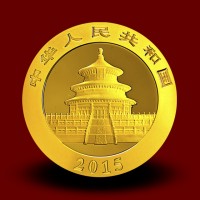 31,134 g, China Panda Gold Coin 2015