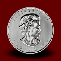 31,1035 g, Srebrni Kanadski javorjev list / Canadian Maple Leaf Silver Coin