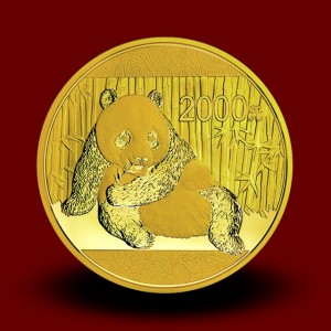 155,65 g, China Panda Gold Coin 2015
