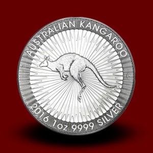 31,1035 g Srebrni Avstralski kenguru 2016