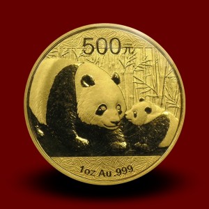 31,134 g, Zlati Kitajski panda (2011)