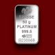 50 g, Platinum Bar Fortuna