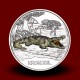 16 g (Cu/Ni), Krokodil - 3 EUR zbirateljski kovanec (2017), serija Živali v barvah