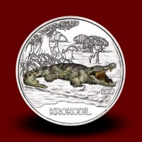 16 g (Cu/Ni) Colorful creatures - The Crocodile