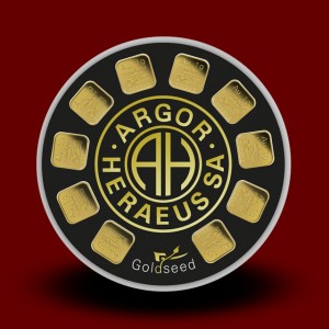 10 x 1 g, Gold bar - Goldseed
