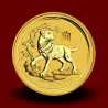 15,5940 g, Australian Lunar Gold Coin - Year of the Dog 2018