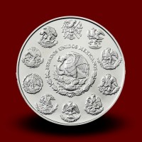 31,1035 g, Srebrni Mehiški libertad / Mexican Libertad Silver Coin**