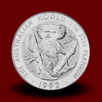 31,1035 g, Platinasta Avstralska koala / Australian Koala Platinum Coin