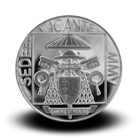 18 g, Sede Vacante Silver Coin