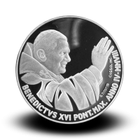 18 g, srebrnik Pontifikat papeža Benedikta XVI - Svetovni dan mladih