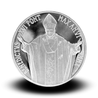 18 g, srebrnik Pontifikat papeža Benedikta XVI - Svetovni dan migrantov in beguncev