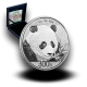 1000 g, Srebrni Kitajski panda 