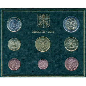 Vatikan, Euro kolekcija 2018