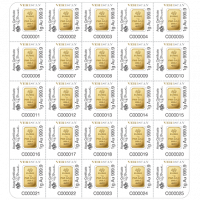 25 x 1 g, Zlata palica Fortuna - Multicard