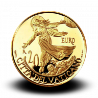 6 g,  Pontificate of Pope Francis Gold Coin - The Ascension of Christ, 2018