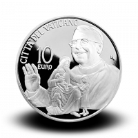 22 g, srebrnjak Pontifikat pape Franje - Kanonizacija Pavla VI i godišnjica smrti Ivana Pavla I, 2018