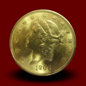 33,44 g, Saint Gaudens/Liberty Double Eagle