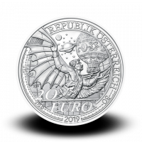 22,42 g, Reaching for the Sky - The Dream of Flight Silver coin, 2019 