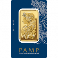 50 g, Gold Bar PAMP