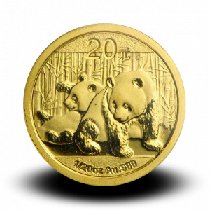 1,5556 g, Zlati Kitajski panda (2010)