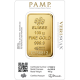 100 g, Gold Bar PAMP