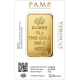 50 g, Gold Bar PAMP