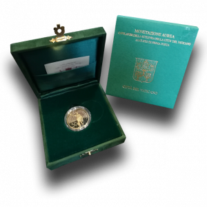 15 g, zlatnik Pontifikat pape Benedikta - Apolon Belvederski, 2010