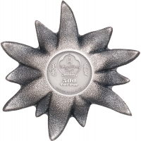 31,1 g, Mongolia - Mountain Star Silver Coin, 2019