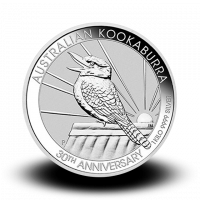 1000 g, Australian Kookaburra Silver Coin 2019