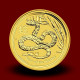 15,594 g, Australian Lunar Gold Coin - snake (2013)