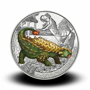 16 g Ankilozaver- 3 € zbirateljski kovanec (2020), serija Superzavri 