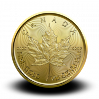 3,131 g, Canadian Maple Leaf Gold Coin