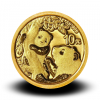 1 g, China Panda Gold Coin 2016 - 2022