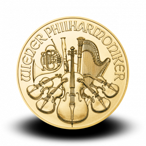3,1103 g, Vienna Philharmonic Gold Coin 1989-2020