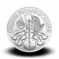 1,24 g, Vienna Philharmonic Platinum Coin 2018
