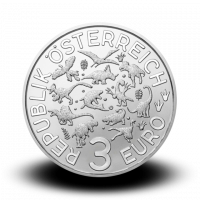 16 g Terizinozaver- 3 € zbirateljski kovanec (2021), serija Superzavri 