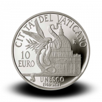 22 g, srebrnik 75° anniversario dell’Unesco 2021