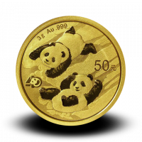 3 g, Zlatni Kineski panda 2016 - 2022