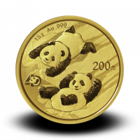 15 g, China Panda Gold Coin 2016 - 2022