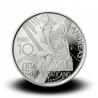 22 g, srebrnik Pontifikat papeža Frančiška - Sv. Andrej, 2022