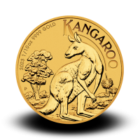 3,133 g, Australian Kangaroo Gold Coin 1989 - 2019