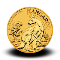 7,7759 g, Zlati Avstralski kenguru 1989 - 2021