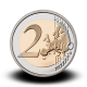 2 € coin, 150th anniversary of birth of architect Jože Plecnik, 2022 / BU