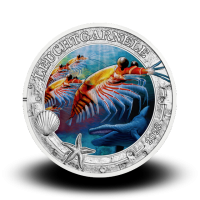 16 g Morska mačka - 3 € kolekcionarska kovanica (2023), serija Čarobni podvodni svijet