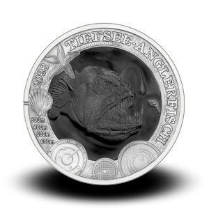 16 g Morska mačka - 3 € kolekcionarska kovanica (2023), serija Čarobni podvodni svijet
