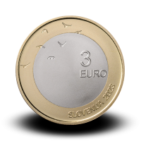 3 € kovanec 110. obletnica rojstva slovenskega pisatelja Borisa Pahorja, 2023 / PROOF