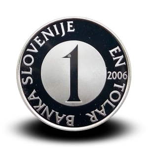 5,5 g, Srebrna medalja 1 Tolar