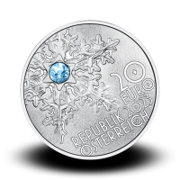 22,42 g, Secrets of Snow Silver Coin 2023
